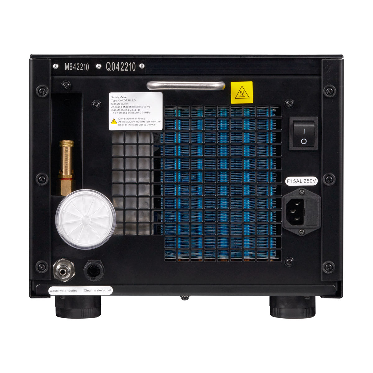 Lafomed LFSS03AA LCD Autoklav, 3 l, Klasse B, schwarz