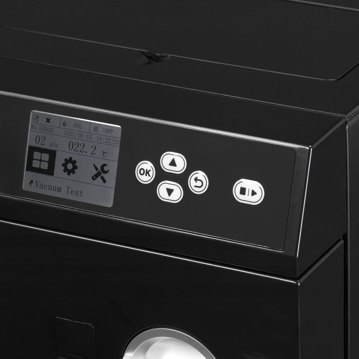 Lafomed LFSS03AA LCD Autoklav, 3 l, Klasse B, schwarz