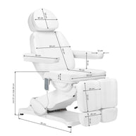 Stolica za pedikuru - VIRELLE siva - 3 motora