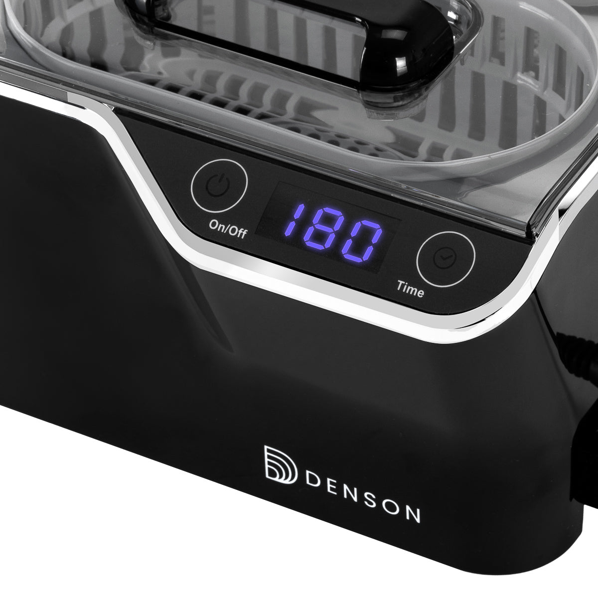 DENSON ACDS-100 – ultrazvočni čistilnik 0,6 l, 50 W, črn
