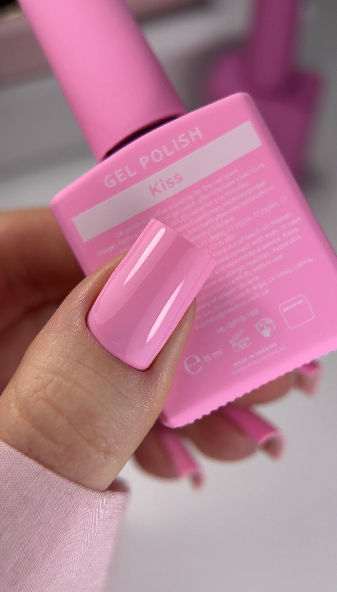 HEY LOVE - Gel polish - Kiss 15ml