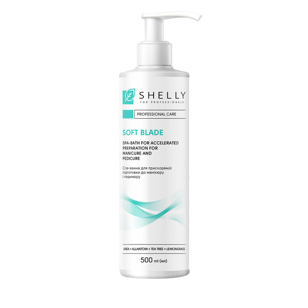 SHELLY SPA kopel za hitrejšo pripravo na manikuro in pedikuro Soft Blade Shelly 500 ml - Bellu
