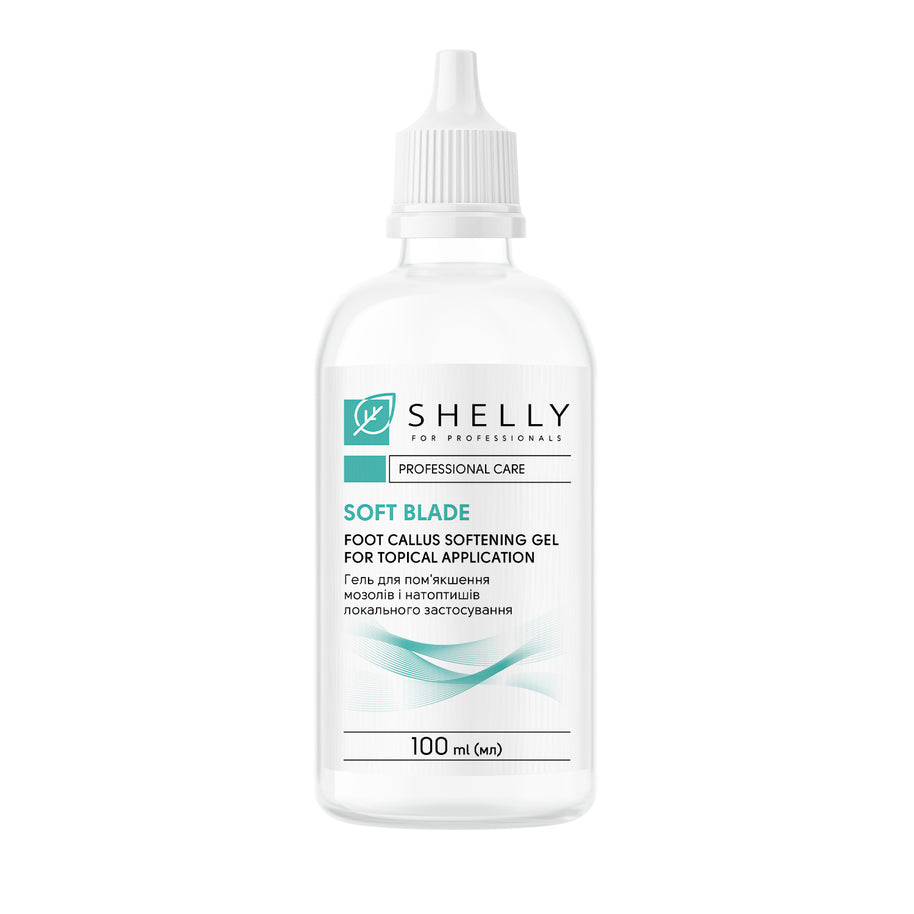 SHELLY Lokalni mehčalni gel za trdo kožo stopal Soft Blade Shelly 100 ml - Bellu