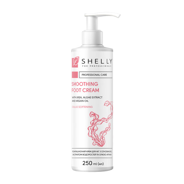 SHELLY Mehčalna krema za stopala s sečnino, izvlečkom alg in arganovim oljem Shelly 250 ml - Bellu