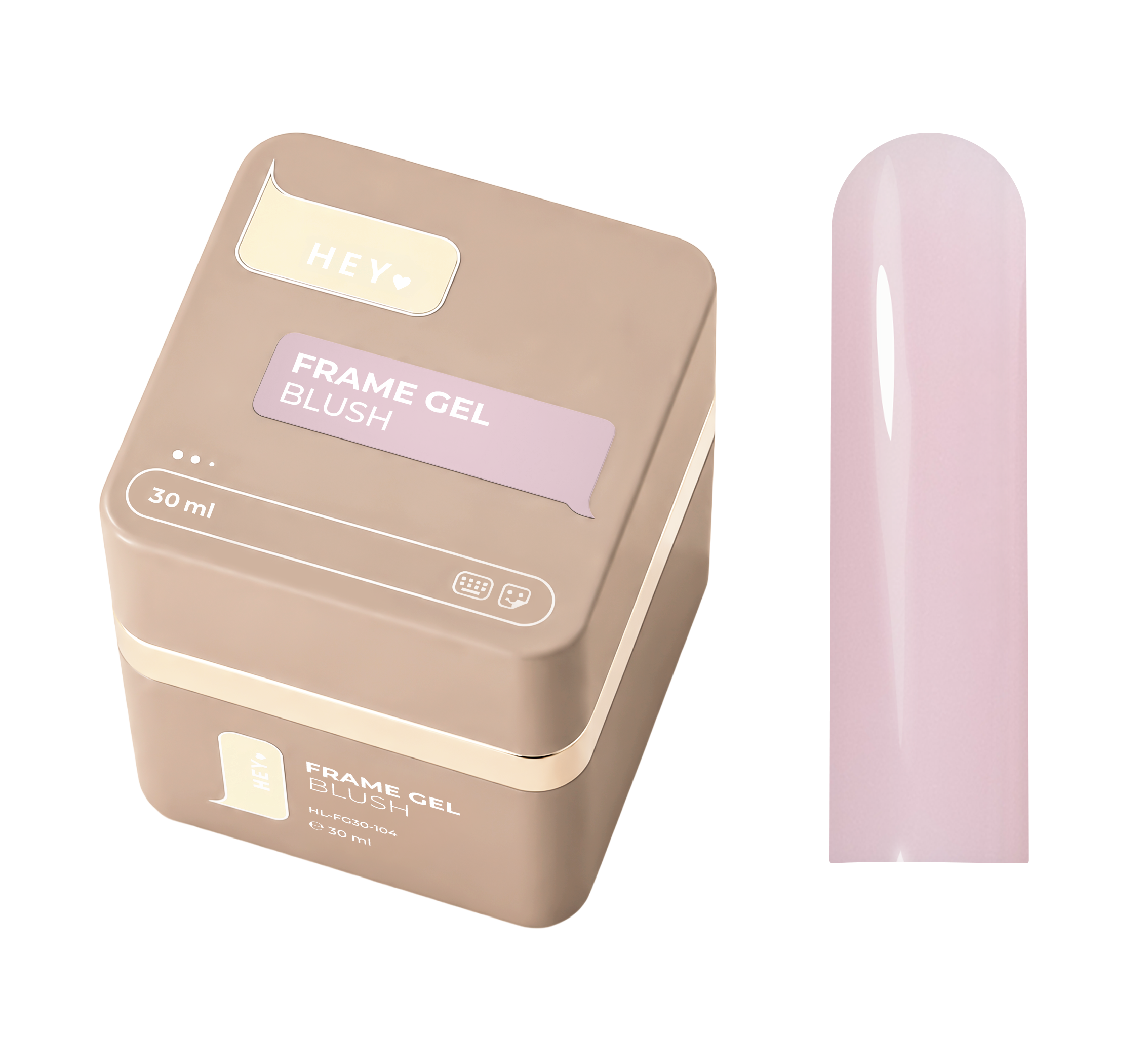 HEY LOVE - Frame gel - Blush 30ml