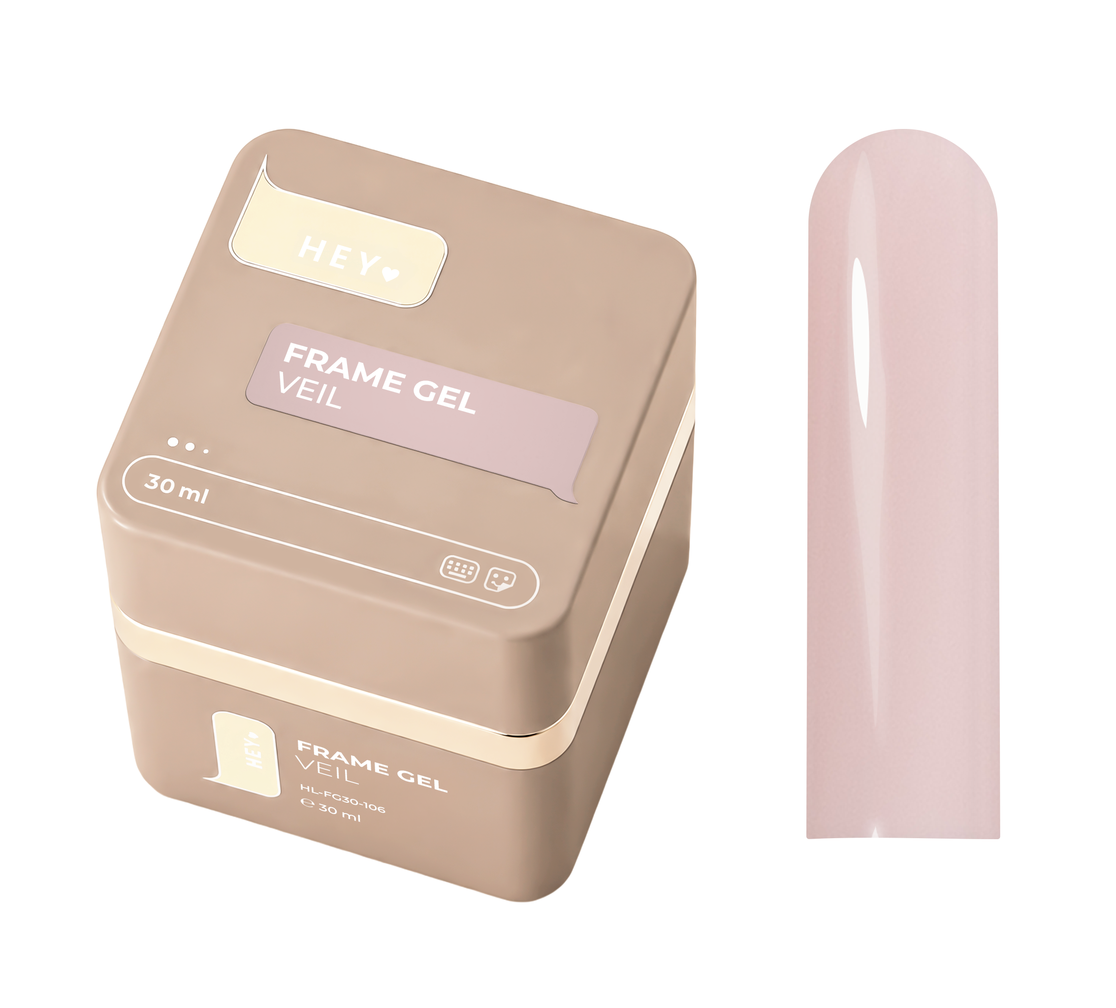 HEY LOVE - Frame gel - Veil 30ml