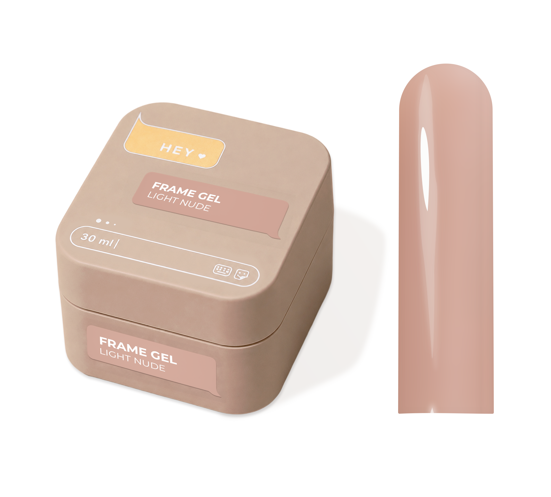 HEY LOVE - Frame gel - Light Nude 30ml