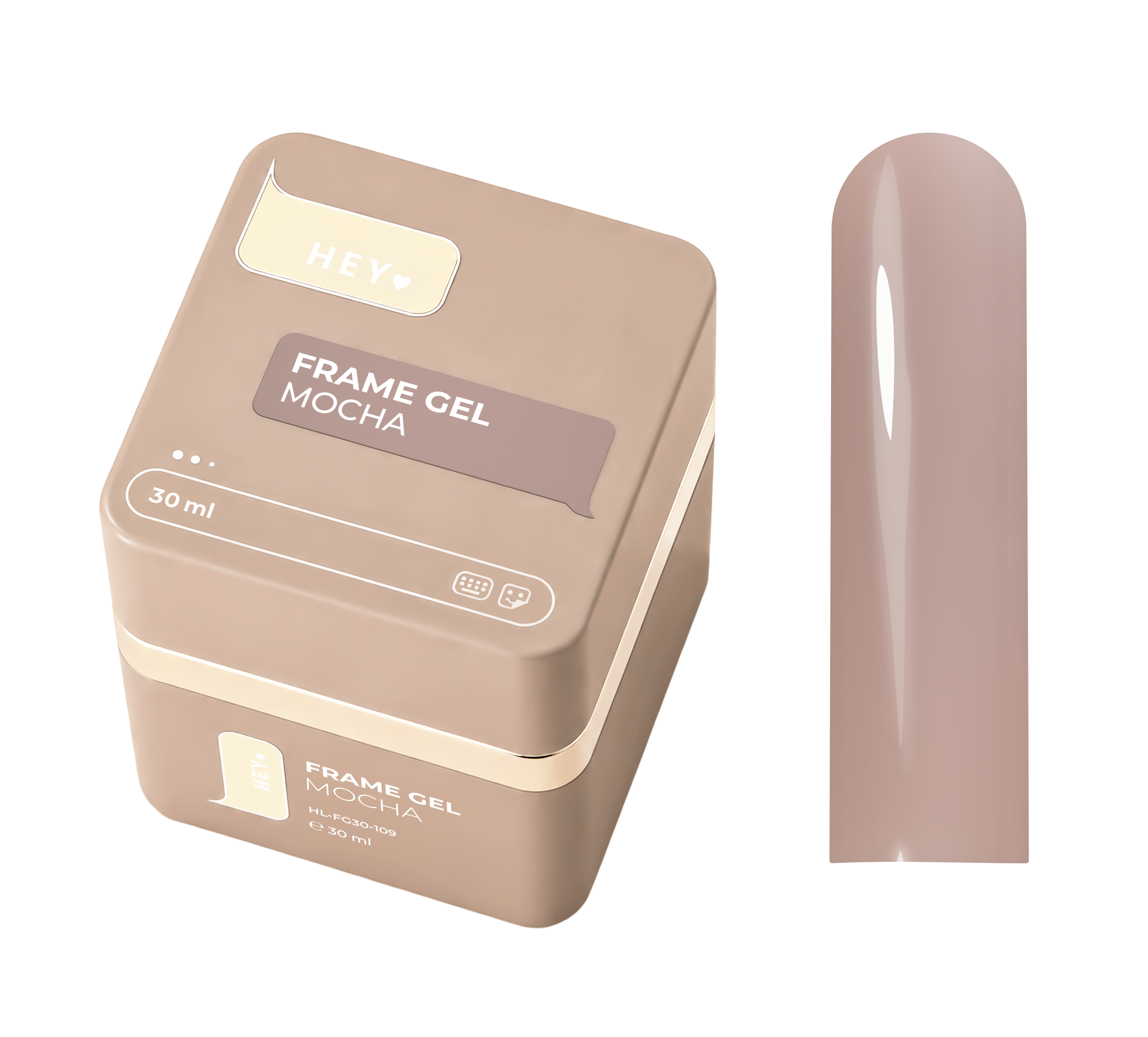 HEY LOVE - Frame gel - Mocha 30ml