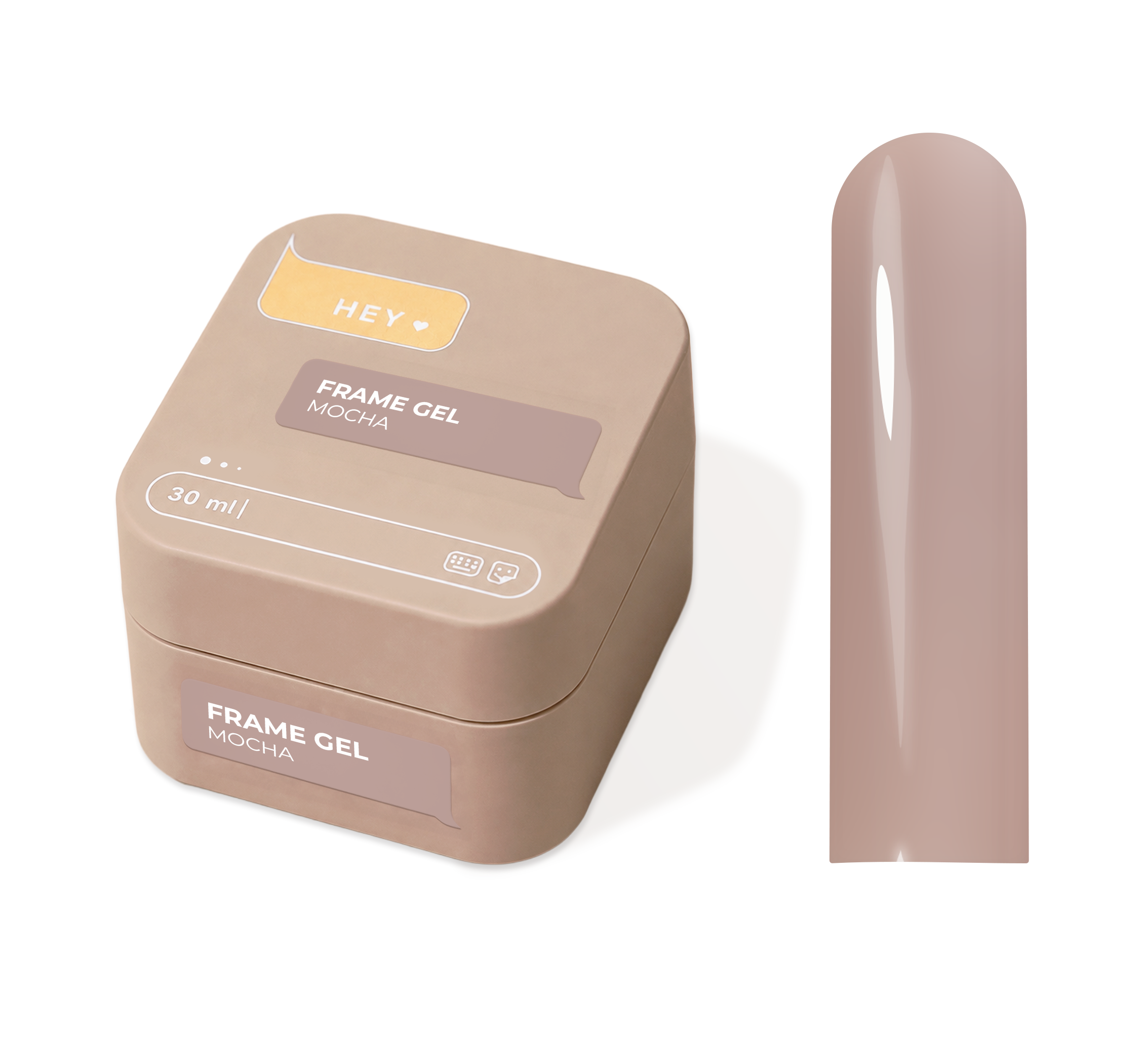 HEY LOVE - Frame gel - Mocha 30ml