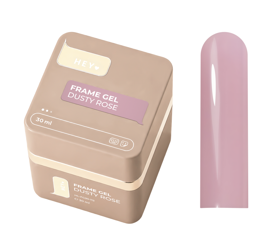HEY LOVE - Frame gel - Dusty Rose 30ml
