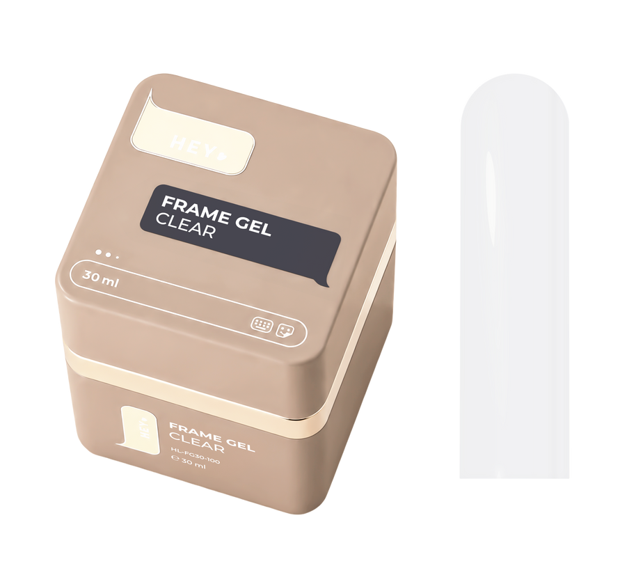 Hey Love - Frame gel s pumpico - clear 30ml | Clear