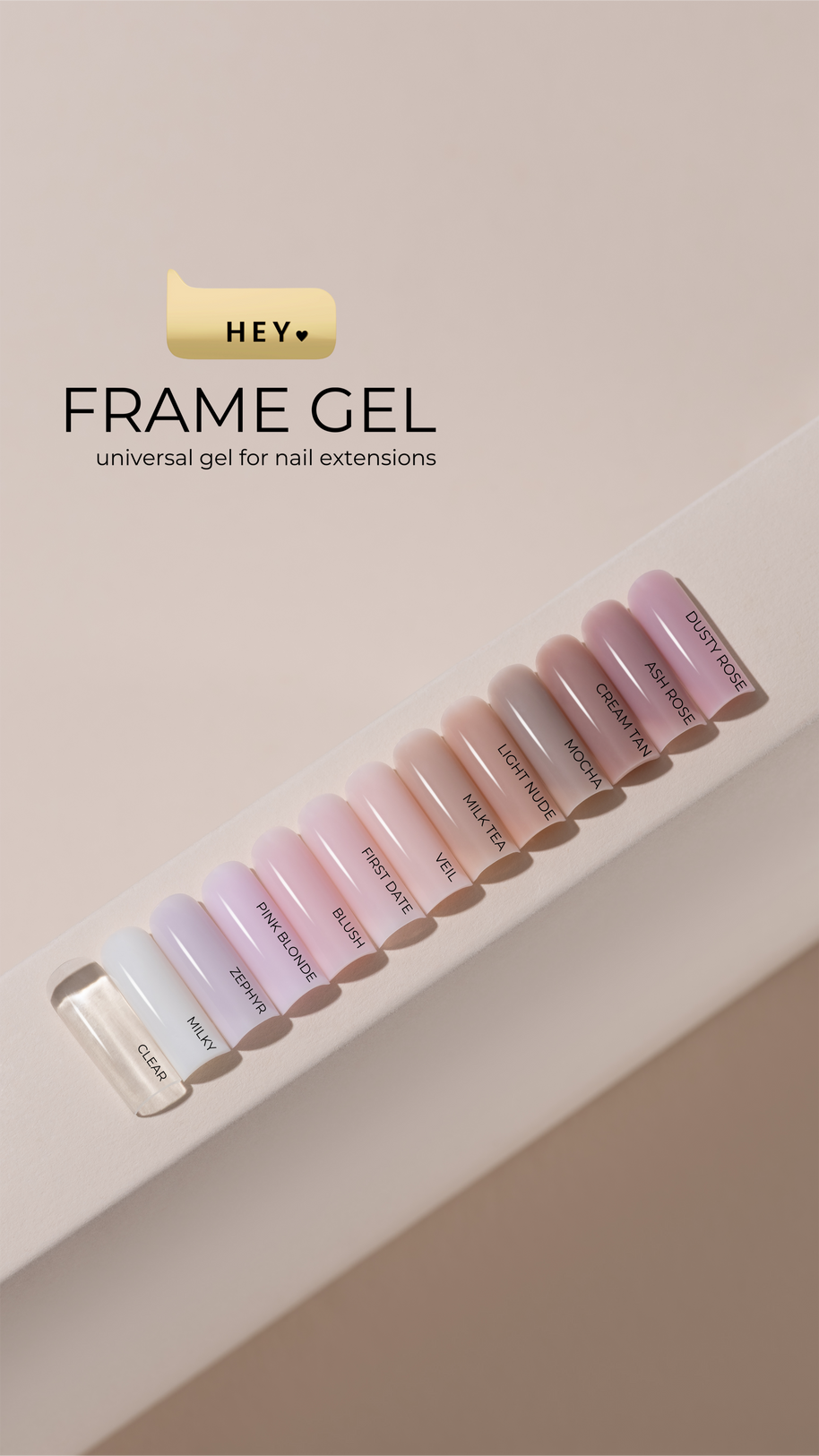 HEY LOVE - Frame gel - First date 30ml