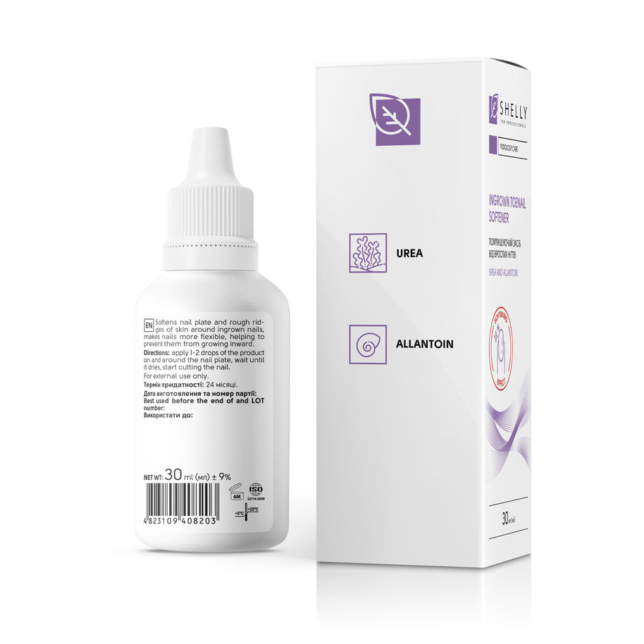 SHELLY Mehčalec za vraščene nohte na nogah Shelly 30 ml - Bellu