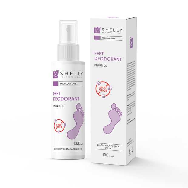 SHELLY Deodorant za stopala s farnesolom Shelly 100 ml - Bellu