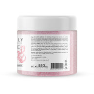 SHELLY Morska sol za pedikuro in manikuro s sečnino, izvlečkom alg in arganovim oljem Shelly 550 g - Bellu