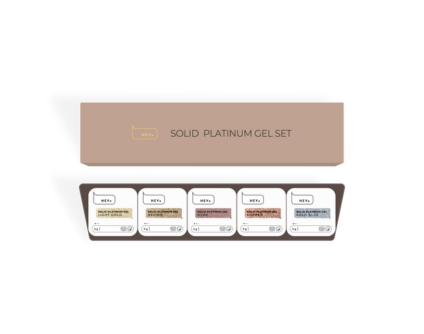 HEY LOVE - Solid gel set 5*5g