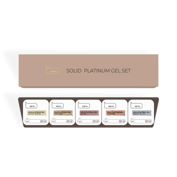 HEY LOVE - Solid gel set 5*5g