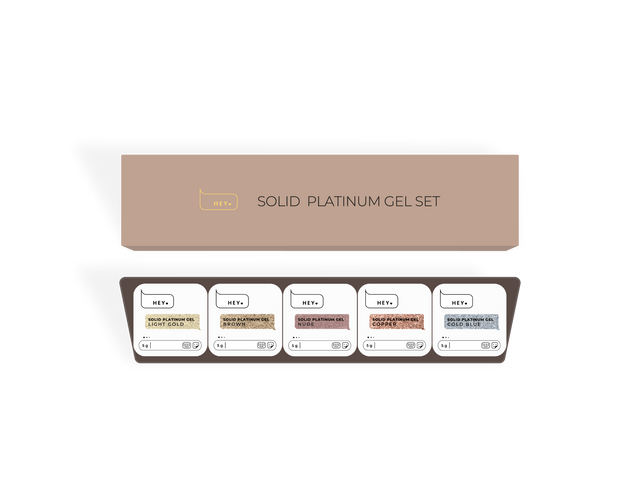 HEY LOVE - Solid gel set 5*5g