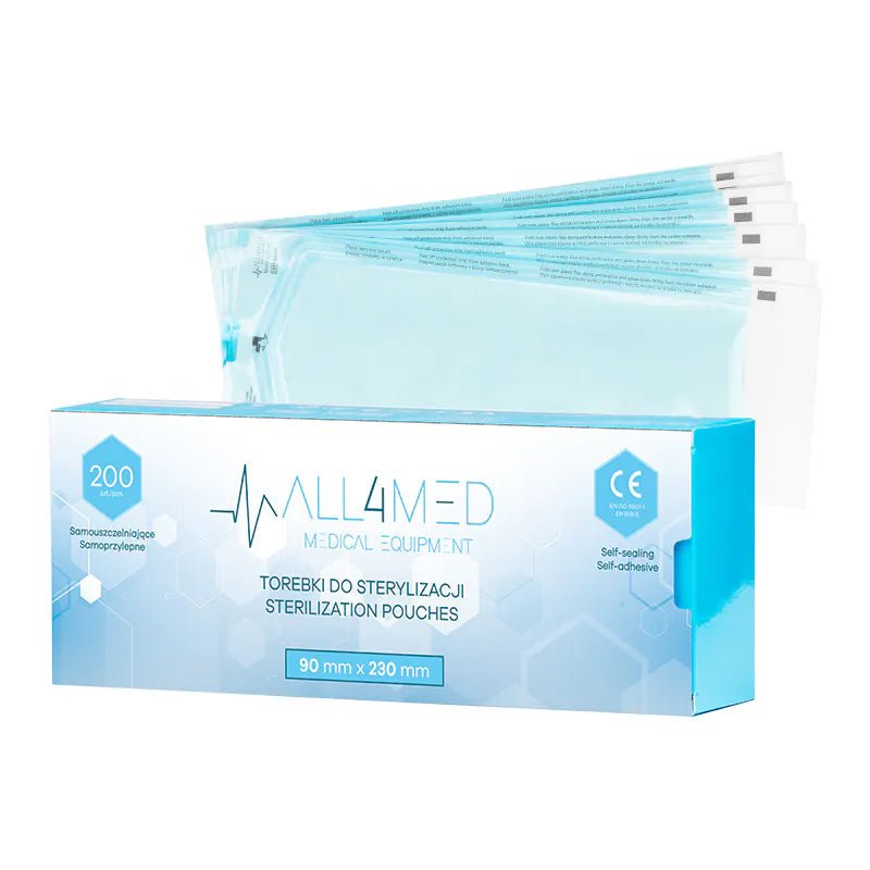 ALL4MED All4med - Sterilizacijska vrečka – 90x230mm - 200kos - Bellu