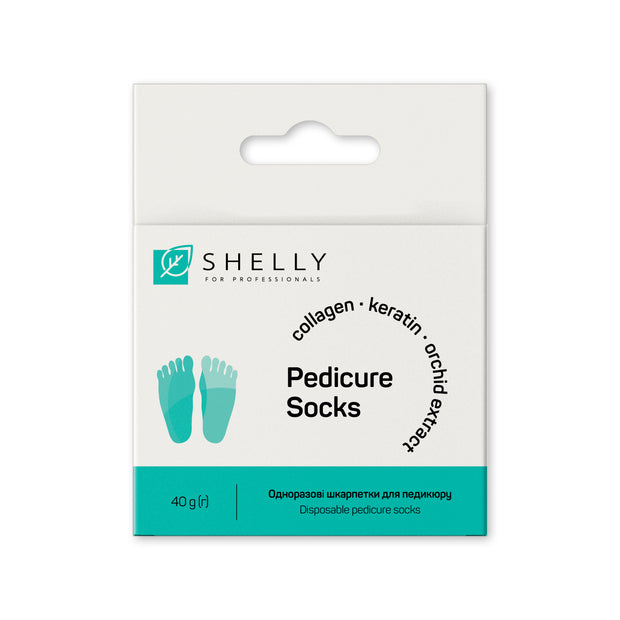 SHELLY Nogavice za pedikuro za enkratno uporabo Shelly 40 g - Bellu