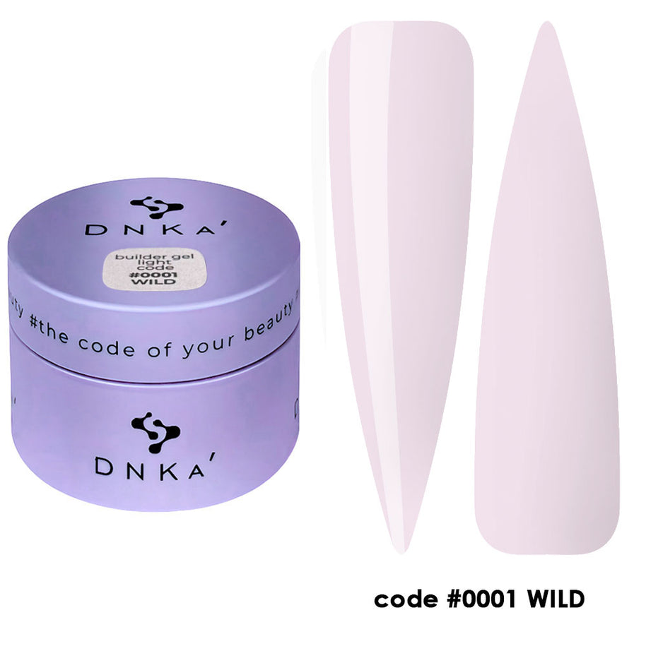 DNKA - Builder gel Light - 0001 Wild 30ml