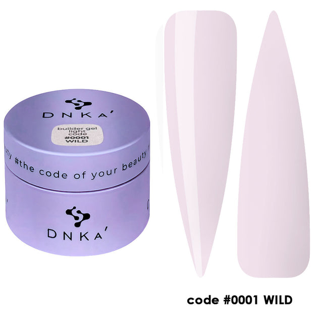 DNKA - Builder gel Light - 0001 Wild 30ml