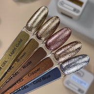 HEY LOVE - Solid platinum gel set 5*5 g