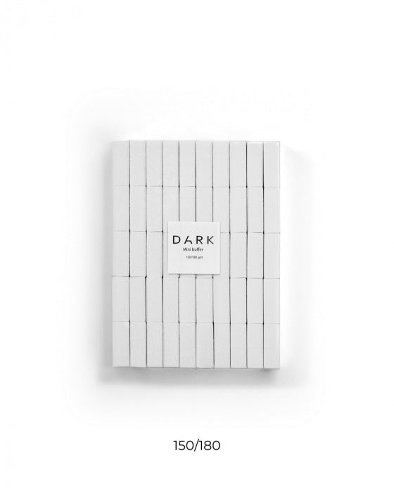 DARK DARK - Komplet brusnih nastavkov za enkratno uporabo - 50 kos (150/180grit) - Bellu