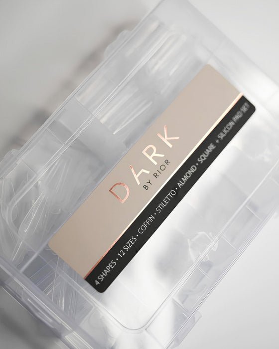 DARK DARK - Nail forms (Coffin, Stiletto, Ballerina in Almond) - Bellu