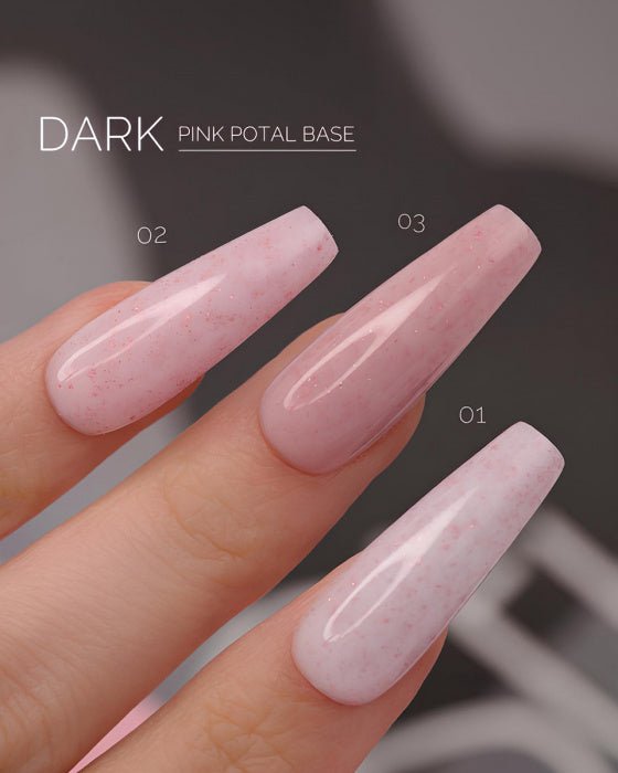 DARK DARK - Pro Base Pink Potal 1, 15 ml - Bellu