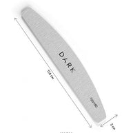 DARK DARK - Set pilic za nohte polmesec bela pena 25 kos 150/180 grit - Bellu