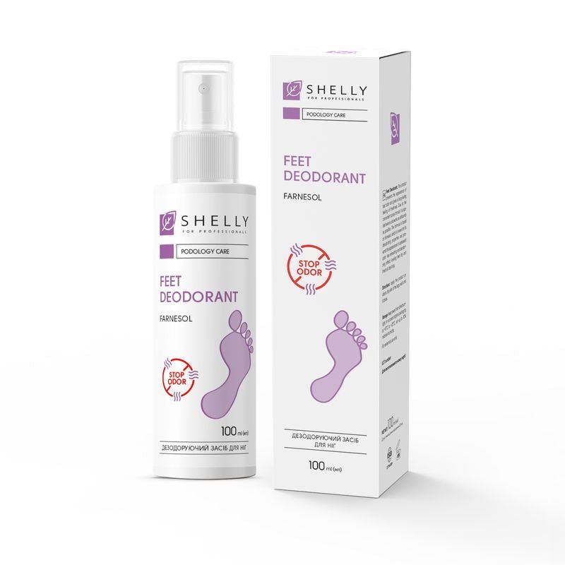 SHELLY Deodorant za stopala s farnesolom Shelly 100 ml - Bellu