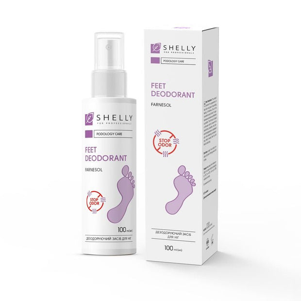 SHELLY Deodorant za stopala s farnesolom Shelly 100 ml - Bellu