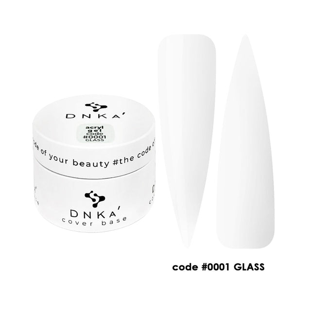 DNKa' - Acryl gel - 0001 Glass 30ml - Bellu