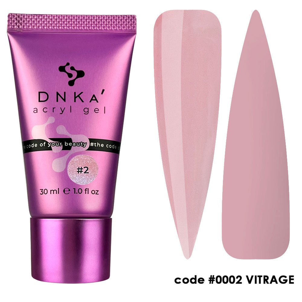 DNKa' - Acryl gel - 0002 Vitrage (tube) 30ml - Bellu