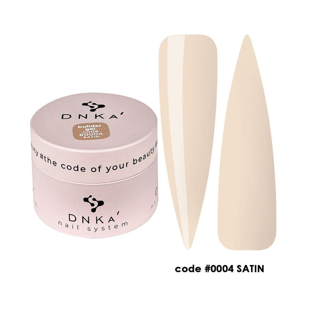 DNKa' DNKA - Builder gel - 0004 Satin 30ml - Bellu