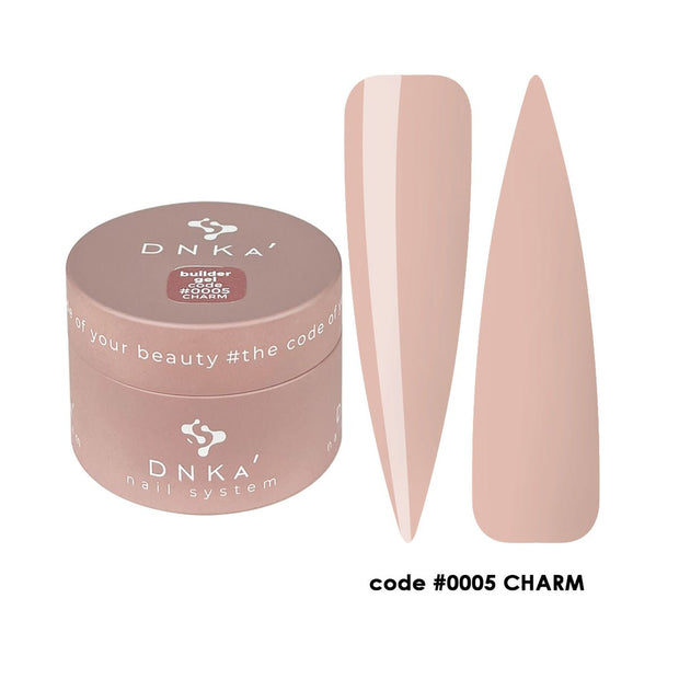 DNKa' DNKA - Builder gel - 0005 Charm 30ml - Bellu