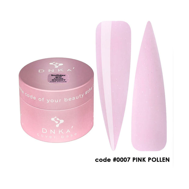 DNKa' DNKA - Builder gel - 0007 Pink Pollen 30ml - Bellu