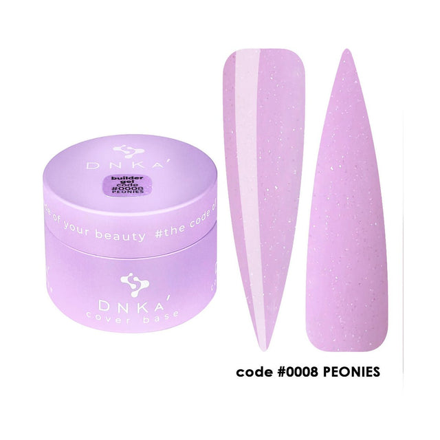 DNKa' - Builder gel - 0008 Peonies 30ml - Bellu