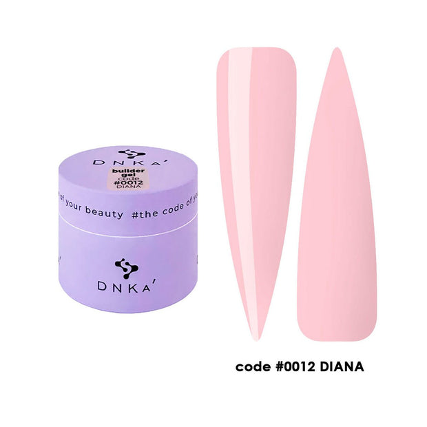 DNKa' DNKA - Builder gel - 0012 Diana 30ml - Bellu