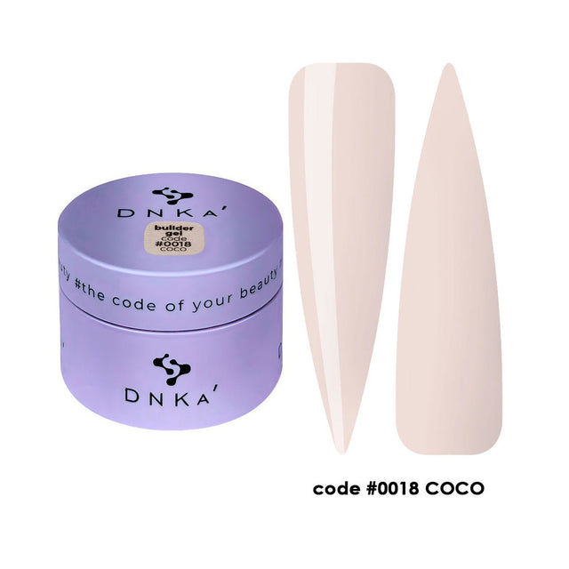 DNKa' DNKA - Builder gel - 0018 Coco 30ml - Bellu