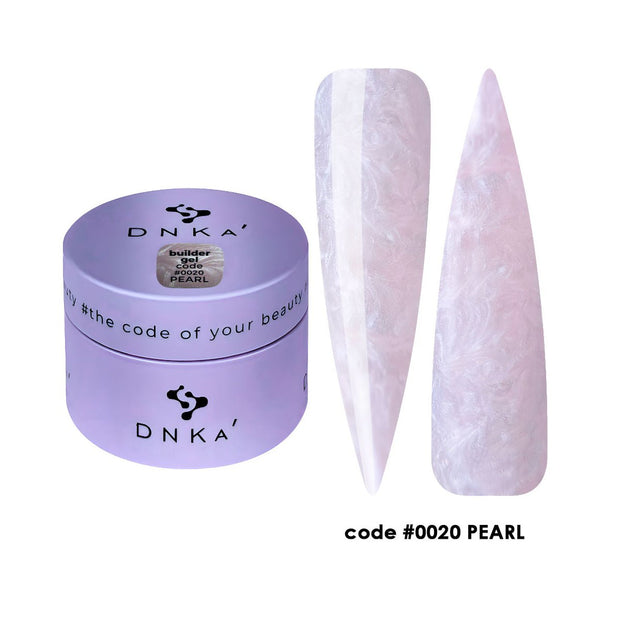 DNKa' DNKA - Builder gel - 0020 Pearl 30ml - Bellu