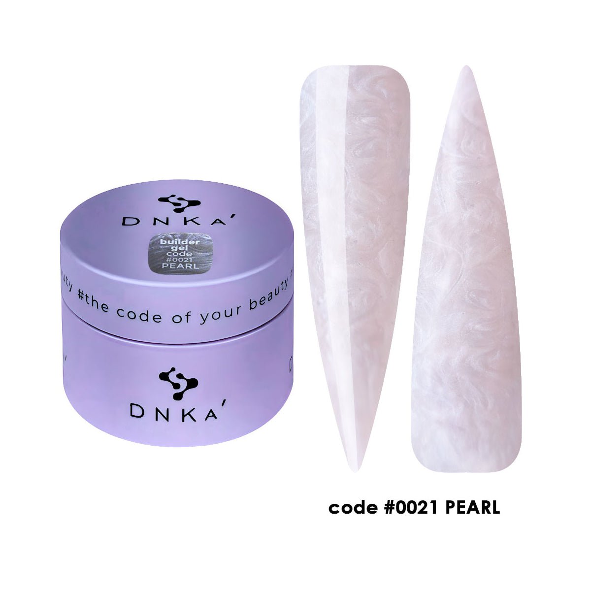DNKa' - Builder gel - 0021 Pearl 30ml - Bellu