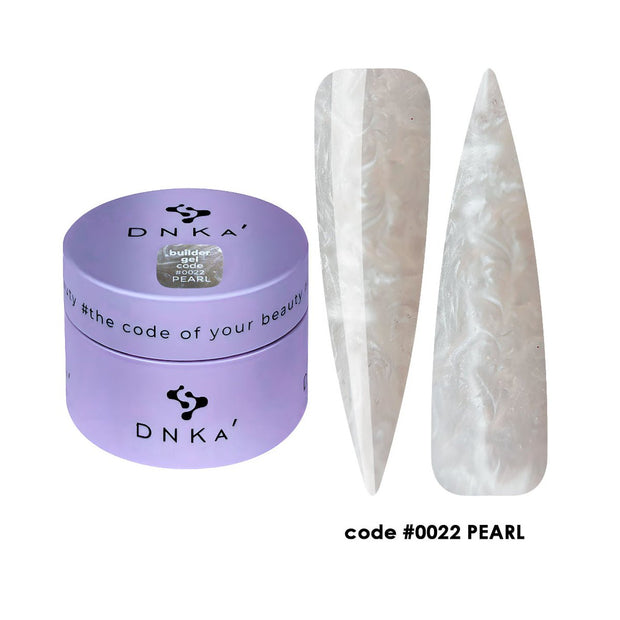 DNKa' DNKA - Builder gel - 0022 Pearl 30ml - Bellu