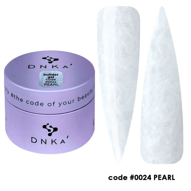 DNKa' DNKA - Builder gel - 0024 Pearl 30ml - Bellu