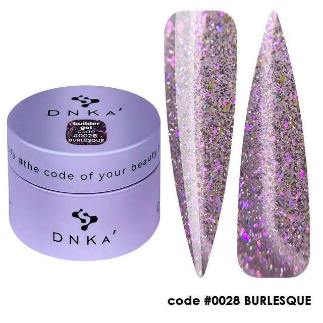 DNKa' - Builder gel - 0028 BURLESQUE 30ml - Bellu