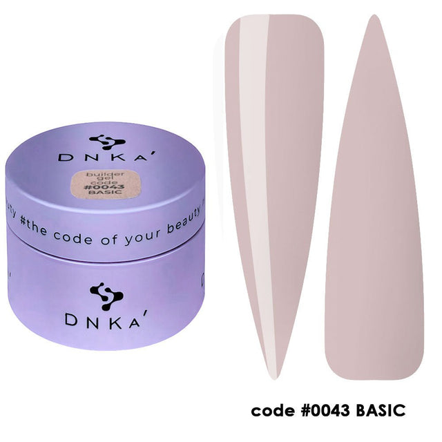 DNKa' - Builder gel - 0043 Basic 30ml - Bellu