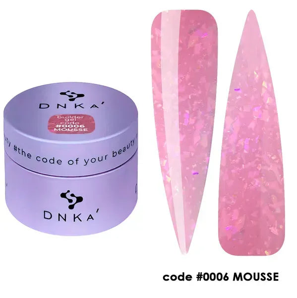 DNKa’ Builder Gel Mousse 0006 30 ml – profesionalni gradilni gel