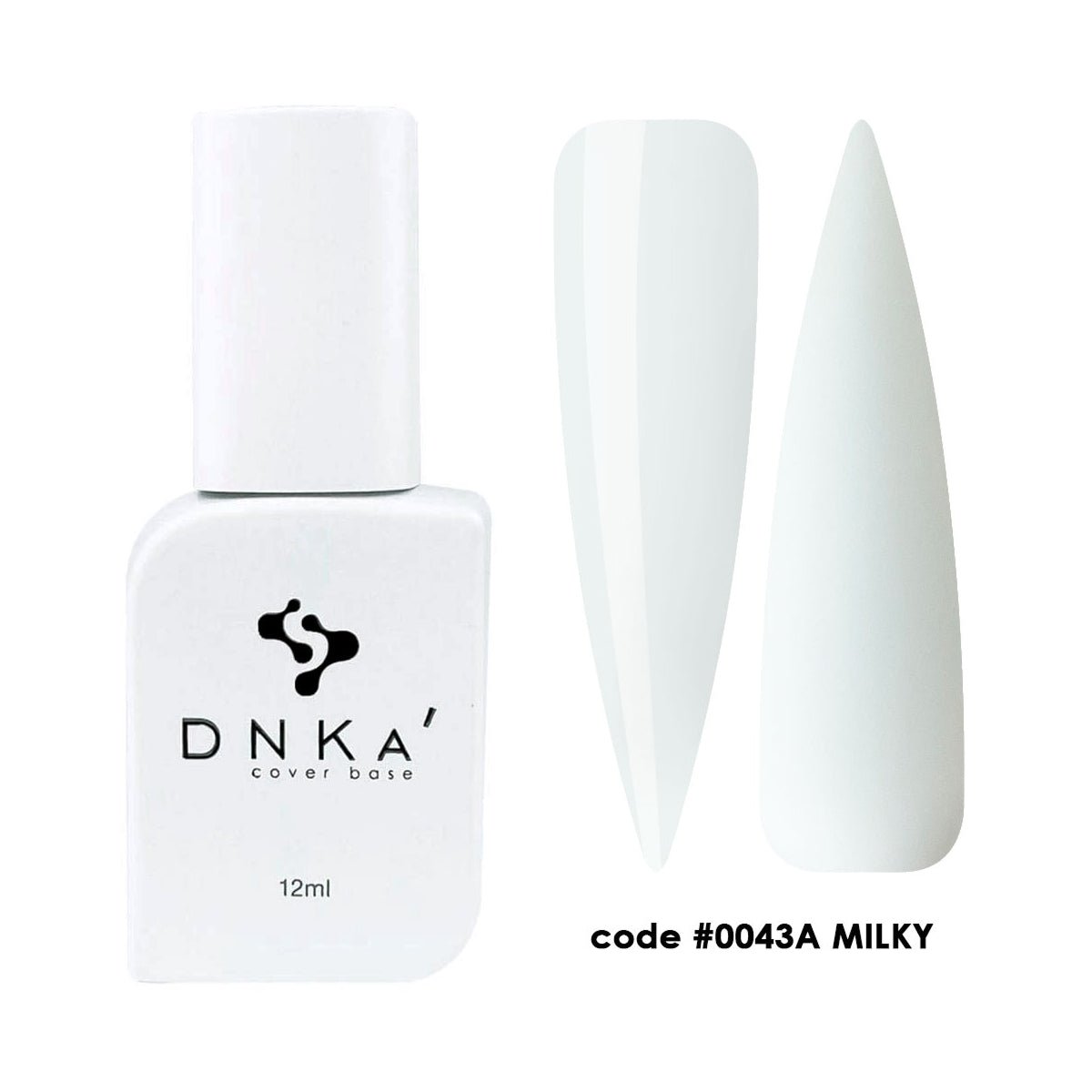 DNKa' DNKA - Cover base - Milky 12ml - Bellu