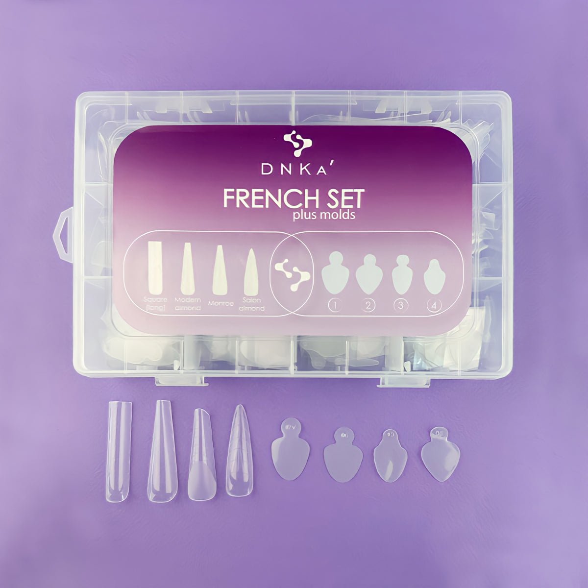 DNKa' - French Set Plus Molds 192/96pcs - Bellu